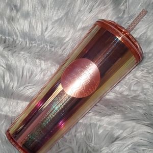 Limited Edition stabucks tumbler with straw